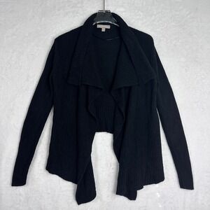 Banana Republic‎ Ribbed Knit Open Front Cardigan Sweater - Women's Small